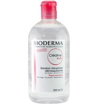 贝德玛（Bioderma）深层舒妍卸妆水 舒缓保湿粉水（干性中性敏感肌法国版/海外版随机发）500ml 